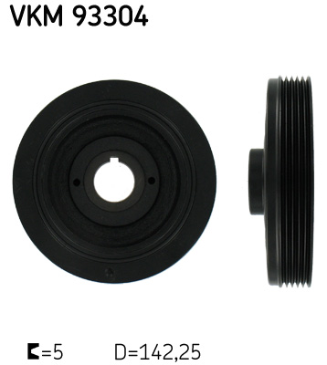 Fulie curea, arbore cotit VKM 93304 SKF